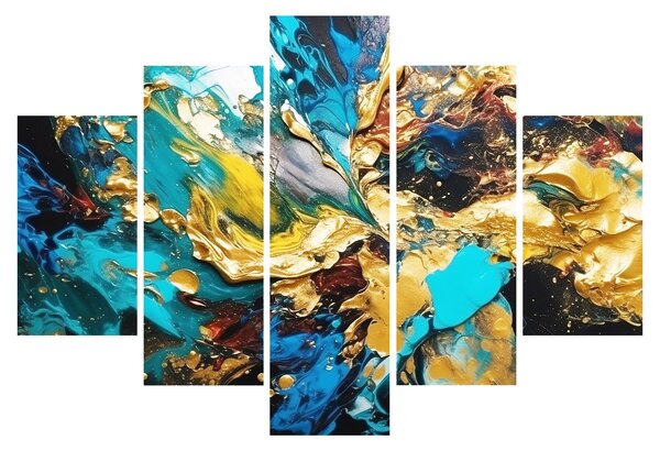 Obraz - Textúrovaná olejomaľba (150x105 cm)