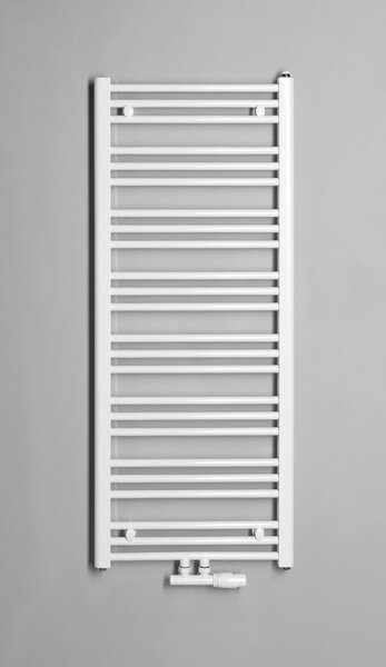 Bruckner Bruckner, ALBRECHT vykurovacie teleso 500x1250 mm, stredové pripojenie, biela, 600.114.4
