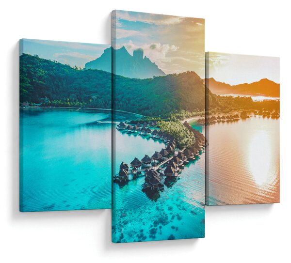 Obraz - Bora Bora (90x60 cm)
