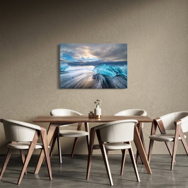 Obraz - Diamantová pláž (90x60 cm)