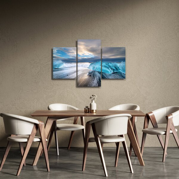 Obraz - Diamantová pláž (90x60 cm)