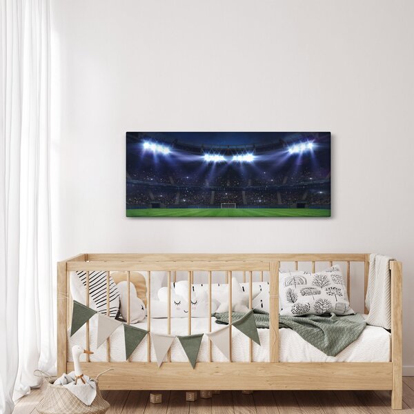 Obraz - Futbalový štadión (120x50 cm)