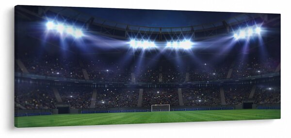 Obraz - Futbalový štadión (120x50 cm)