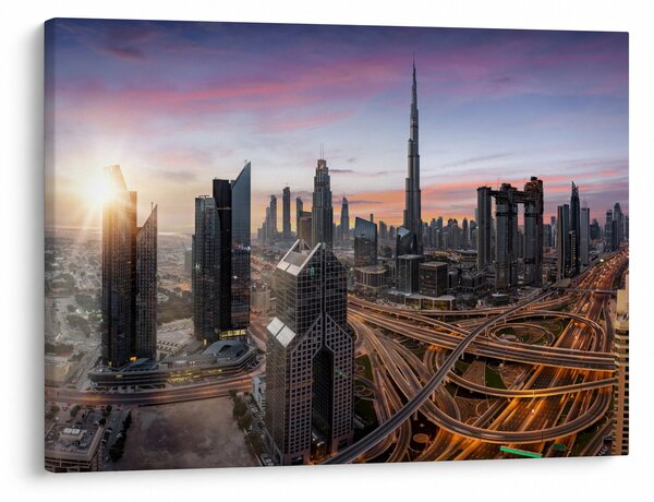 Obraz - Panorama Dubaja (70x50 cm)