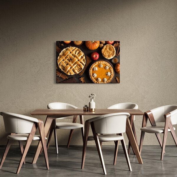 Obraz - Tekvicový koláč (90x60 cm)