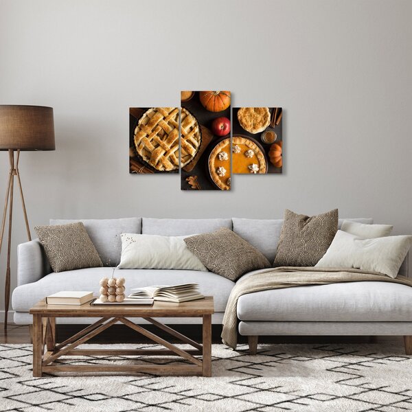 Obraz - Tekvicový koláč (90x60 cm)