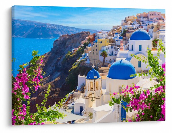 Obraz - Santorini, Grécko (70x50 cm)