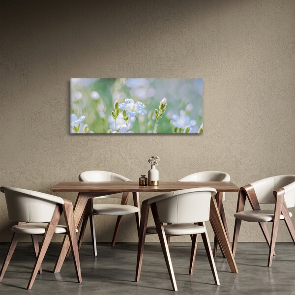 Obraz - Jemné kvety (120x50 cm)