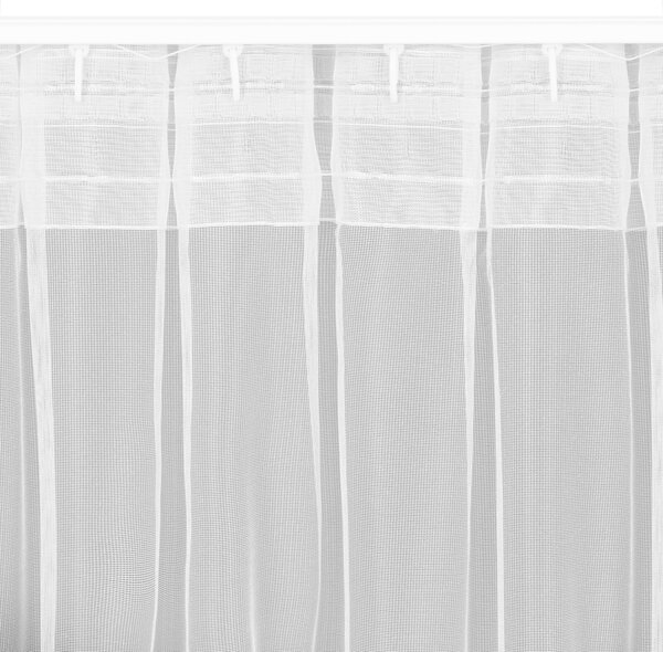 ZÁCLONA NA PÁSKE TONIA 400X300 CM BIELA