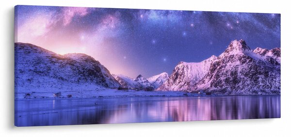 Obraz - Arktická krajina (120x50 cm)