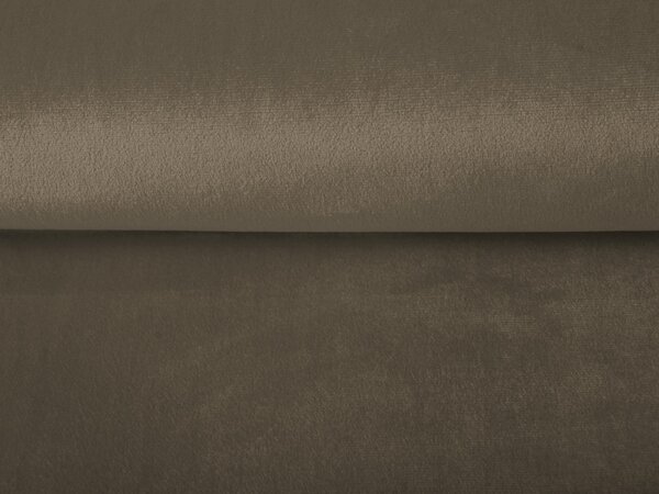 Dekoračná látka Zamat Velvet SV-031 Hnedá khaki - šírka 150 cm