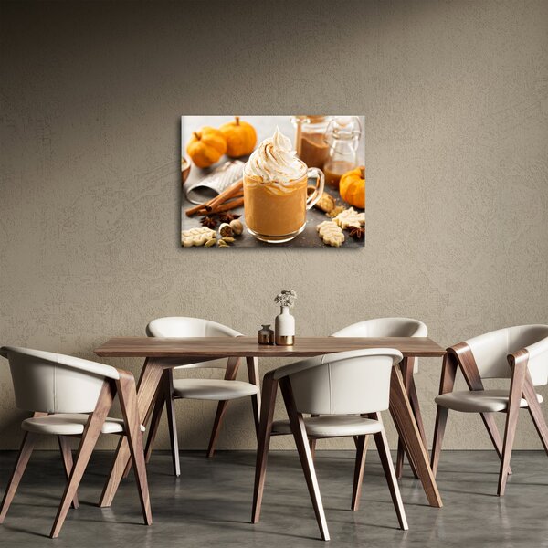 Obraz - Tekvicové latte (70x50 cm)