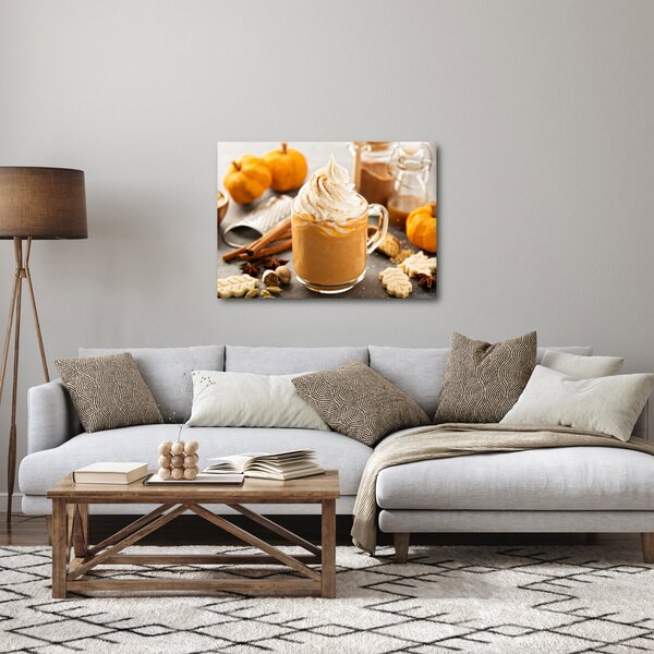 Obraz - Tekvicové latte (70x50 cm)