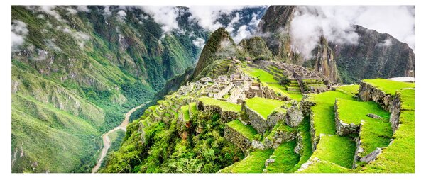 Obraz - Machu Picchu (120x50 cm)