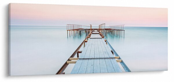 Obraz - Dlhé mólo (120x50 cm)