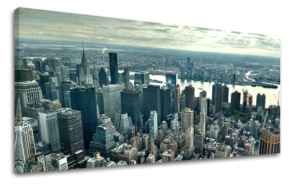 Obraz na stenu Panoráma MESTO / NEW YORK (moderné obrazy na plátne)