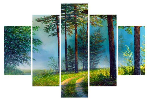 Obraz - Olejomaľba krajiny (150x105 cm)
