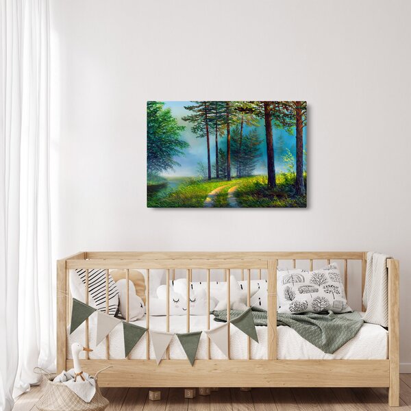Obraz - Olejomaľba krajiny (90x60 cm)