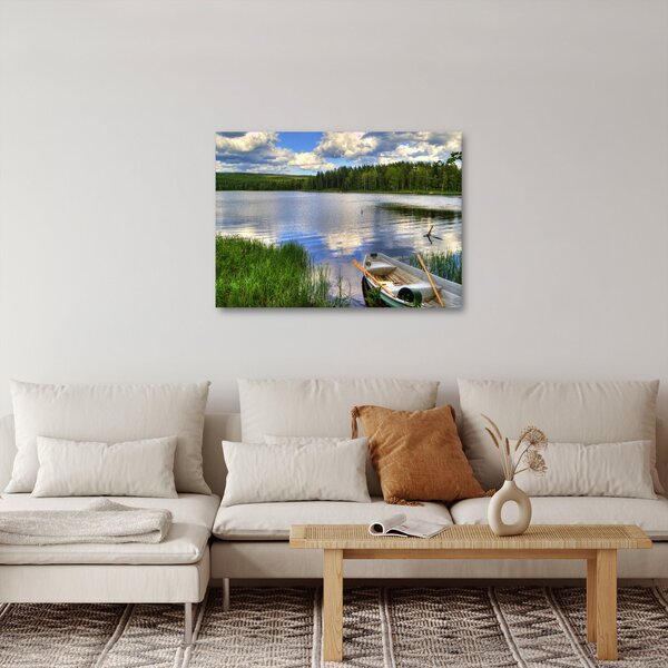 Obraz - Malebná dedina (70x50 cm)