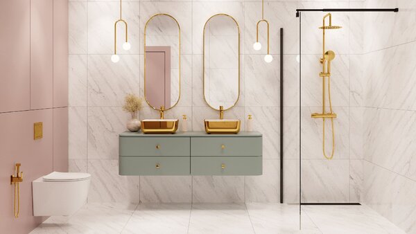 Invena Tinos, závesná WC misa Rimless 495x365x360 mm + SLIM toaletné sedadlo s pomalým zatváraním, biela lesklá, INV-CE-91-001-W