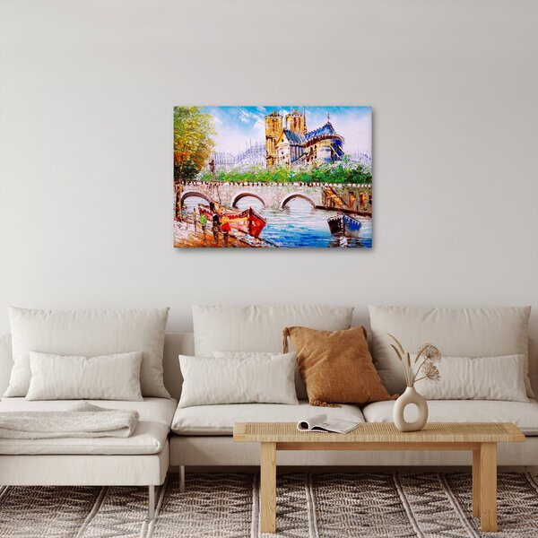 Obraz - Olejomaľba mesta (70x50 cm)
