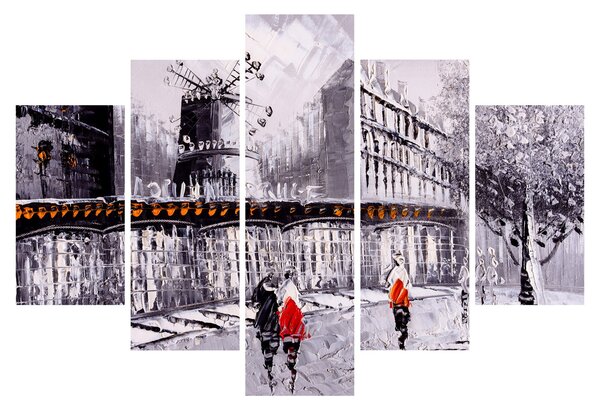 Obraz - Olejomaľba mesta II. (150x105 cm)