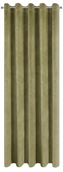 ZATEMŇOVACÍ ZÁVES NA KRÚŽKOCH VILLA 140X250 CM OLIVOVÁ