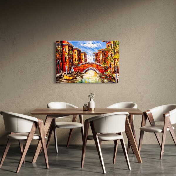 Obraz - Olejomaľba mesta III. (90x60 cm)