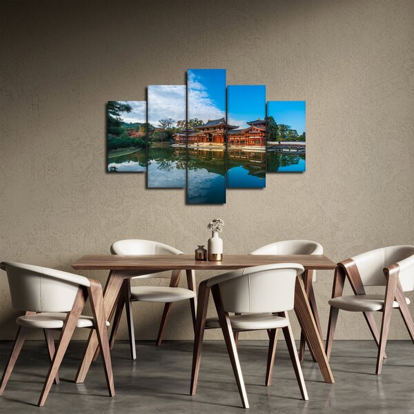Obraz - Chrám Byodo-in, Japonsko (150x105 cm)