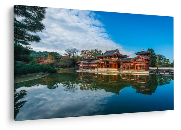 Obraz - Chrám Byodo-in, Japonsko (90x60 cm)