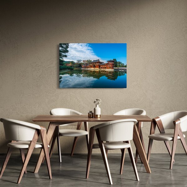 Obraz - Chrám Byodo-in, Japonsko (90x60 cm)