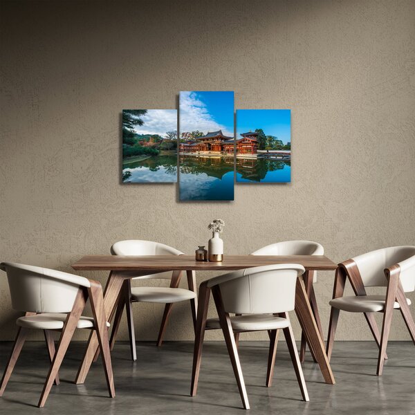Obraz - Chrám Byodo-in, Japonsko (90x60 cm)
