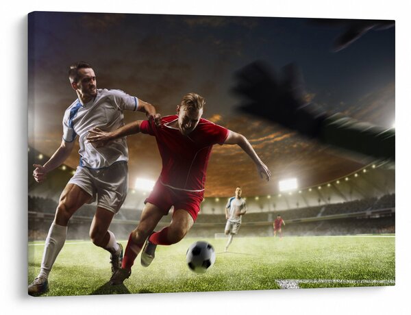 Obraz - Futbalisti v akcii (70x50 cm)