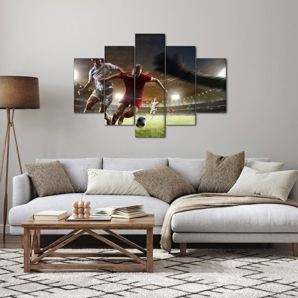 Obraz - Futbalisti v akcii (150x105 cm)