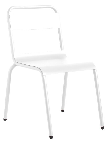 ISIMAR - Hliníková stolička BIARRITZ - biela