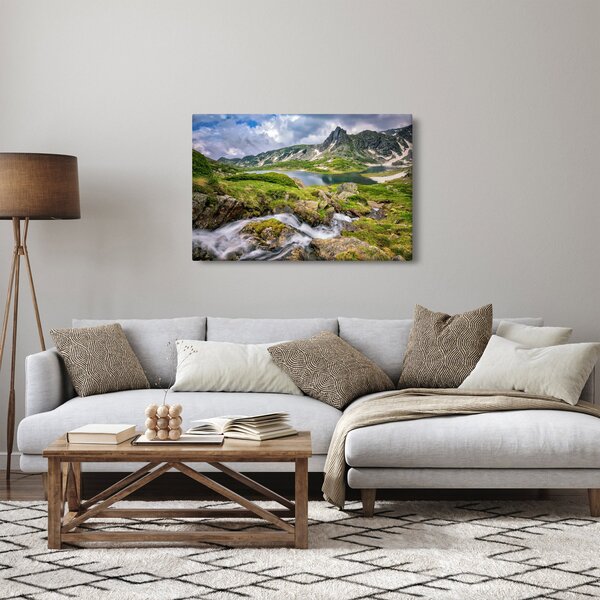 Obraz - Pohľad na horu Rila (90x60 cm)