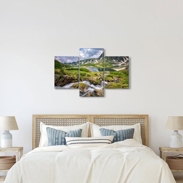 Obraz - Pohľad na horu Rila (90x60 cm)