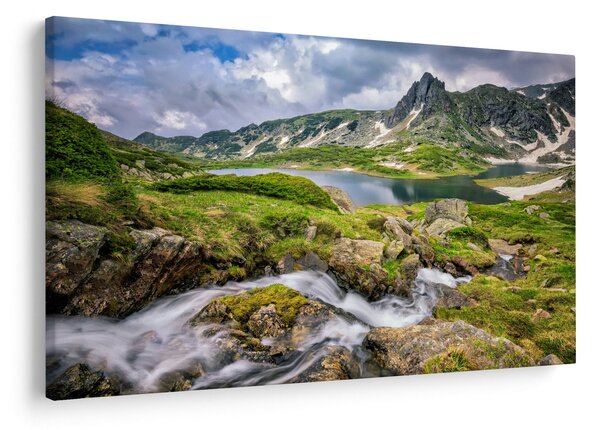 Obraz - Pohľad na horu Rila (90x60 cm)