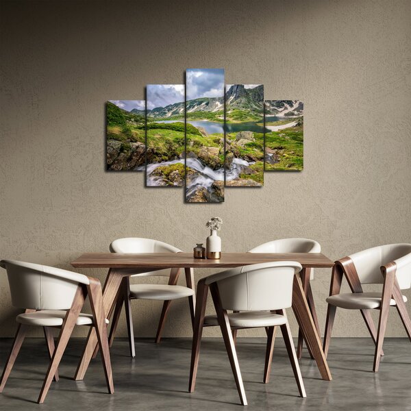 Obraz - Pohľad na horu Rila (150x105 cm)