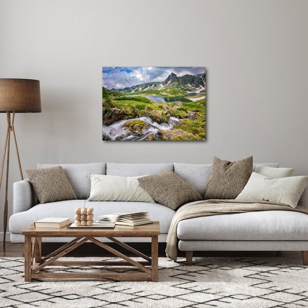 Obraz - Pohľad na horu Rila (70x50 cm)
