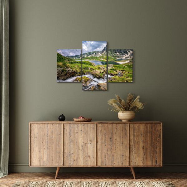 Obraz - Pohľad na horu Rila (90x60 cm)