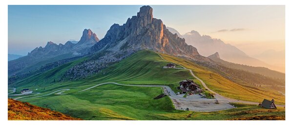 Obraz - Dolomity (120x50 cm)