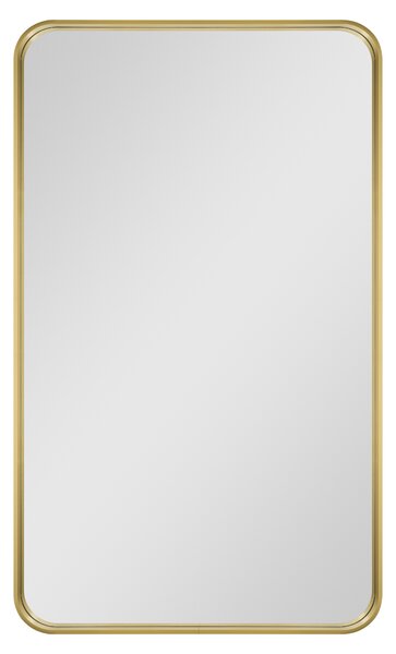Dubiel Vitrum Rio zrkadlo 50x80 cm odĺžnikový zlatá 5905241011547