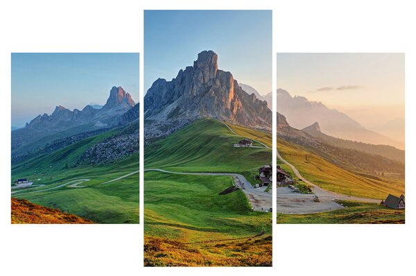 Obraz - Dolomity (90x60 cm)
