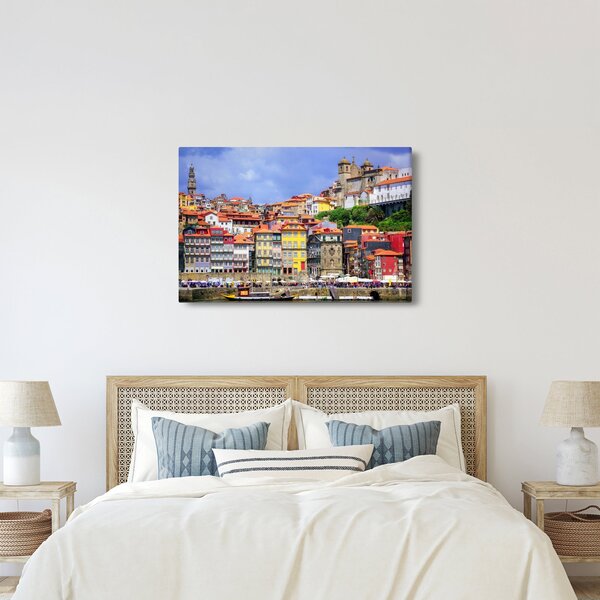 Obraz - Ribeira, Portugalsko (90x60 cm)