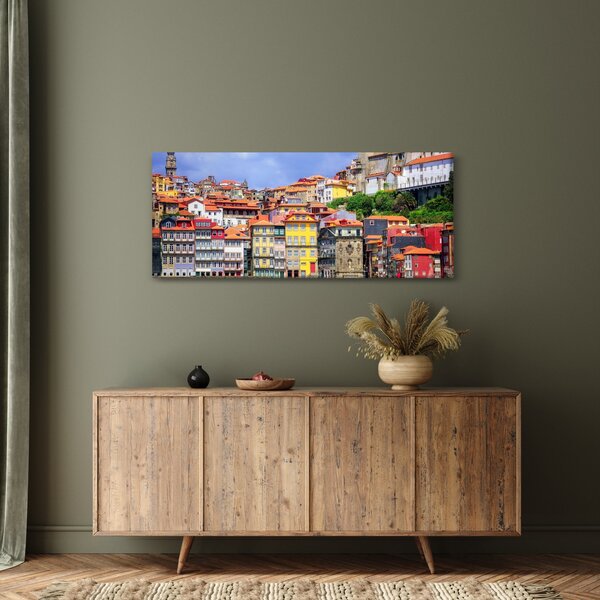Obraz - Ribeira, Portugalsko (120x50 cm)