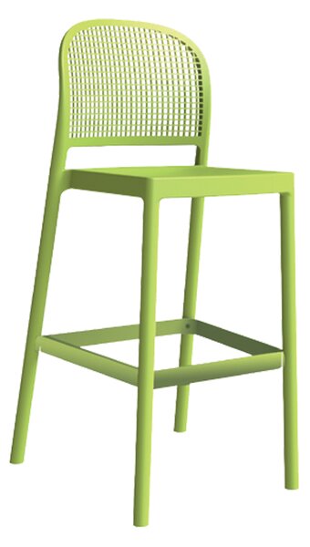 GABER - Barová stolička PANAMA - vysoká, zelená