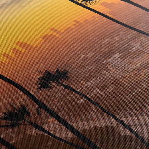Obraz - Panorama Los Angeles (90x60 cm)
