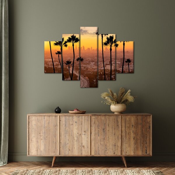 Obraz - Panorama Los Angeles (150x105 cm)