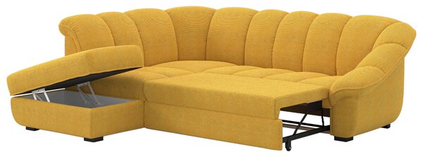 SEDACIA SÚPRAVA, textil, horčicovožltá Welnova - Sedačky